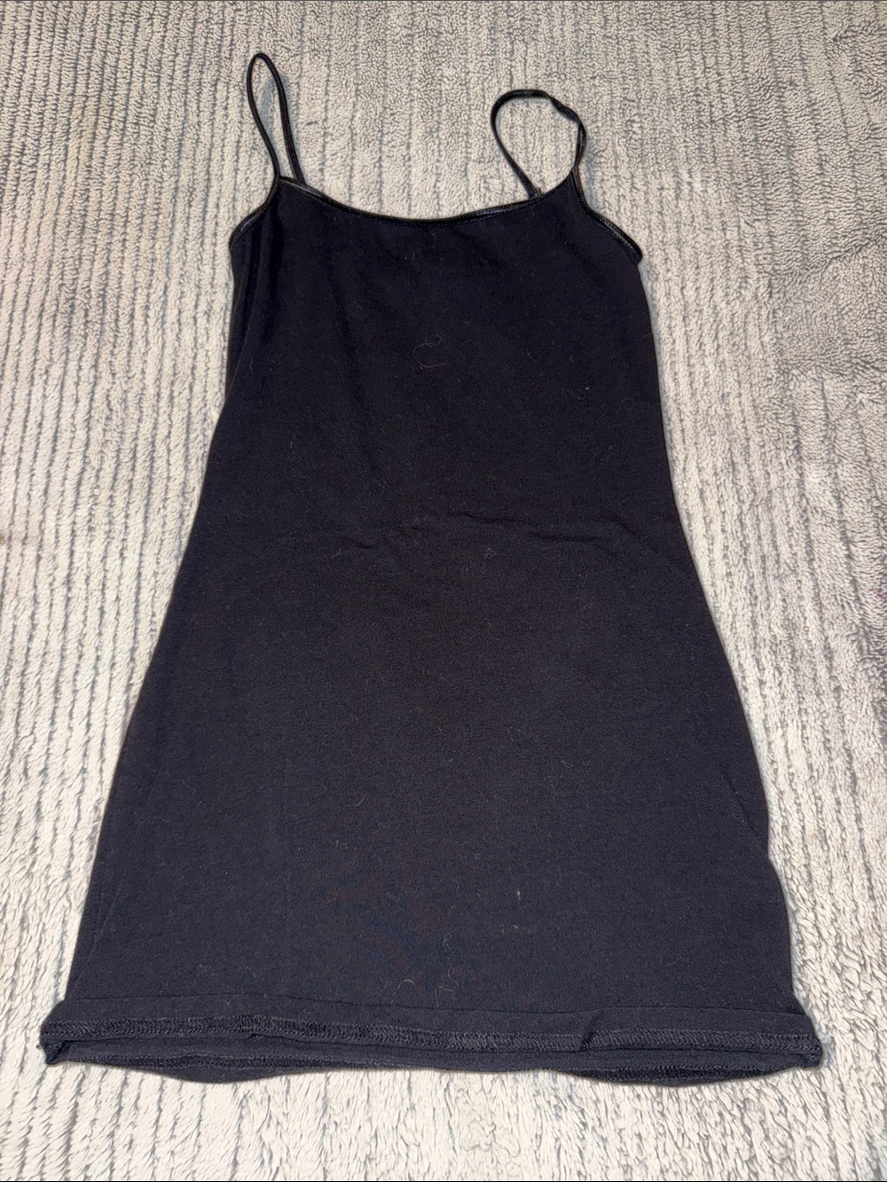 H&M Black Slim Spaghetti Strap Camisole